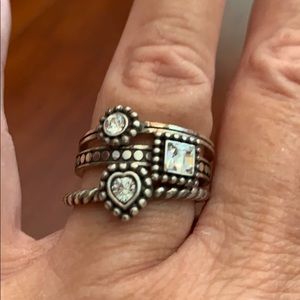 BRIGHTON (3) Stackable Rings